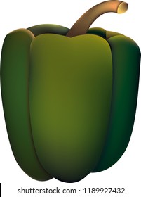 green bell pepper