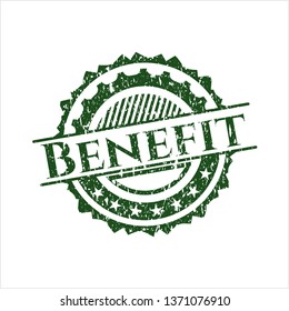 Green Benefit distress rubber grunge texture stamp