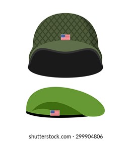 army green raiders hat