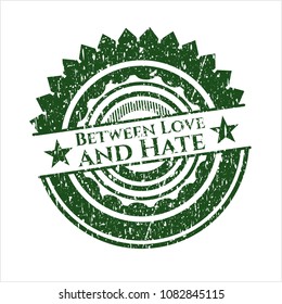 Green Between Love and Hate rubber seal