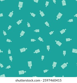 Green Big bottle with clean water icon isolated seamless pattern on green background. Plastic container for the cooler.  Vector - Powered by Shutterstock - Get 15% off with code: PIKWIZARD15