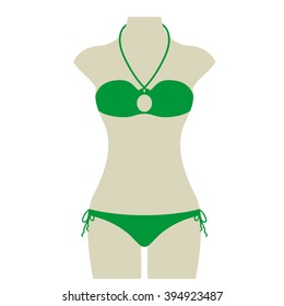 Green Bikini