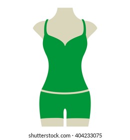 green Bikini