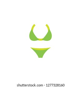green bikini icon