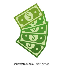 Vector Dollar Sign Three Money Dollar Stock Vector (Royalty Free ...