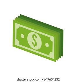 green bill dolar money