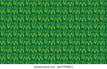 Fundo digital de código binário verde com design de padrão de matriz