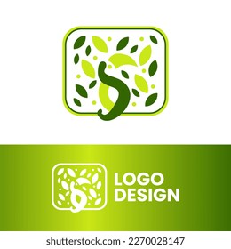 green bird logo design, the logo can be used by brands that want birds to be included in their logo identity