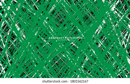 Green Black Abstract background. Banner business design template. vector illustration