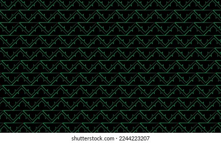 fondo abstracto verde y negro con un patrón geométrico y sin fisuras. estilo geométrico - vector de stock.	
