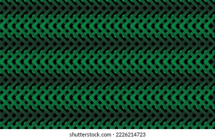 fondo abstracto verde y negro con un patrón impecable. patrón geométrico - vector de stock.	