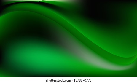 Green and Black Background Graphic