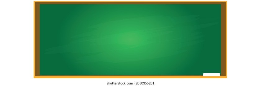 grün-schwarze Tafel für school.Vektordesign eps10.