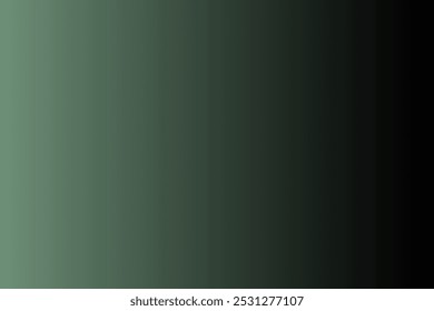 Green and black color gradient effect abstract background