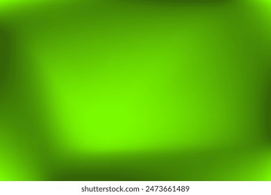 Fondo abstracto del color de la forma del degradado verde y negro. Ilustración vectorial