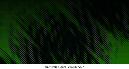 verde e preto meio-tom gradiente abstrato fundo textura design