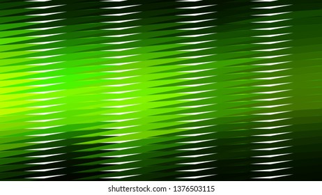 Green and Black Horizontal Lines and Stripes Background Vector Graphic
