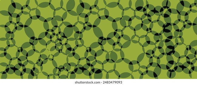 green and black mix abstract bubbles background