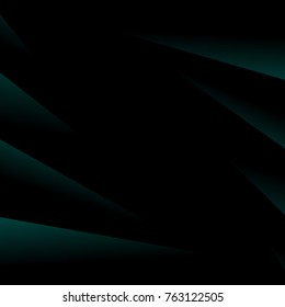 Green and black modern material design, vector abstract background