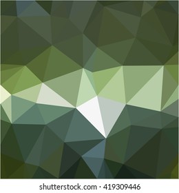 Green black polygonal business background