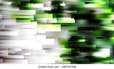 Green Black and White Horizontal Lines Background Graphic