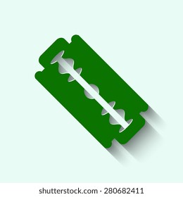 green Blade razor 