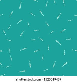 Green Blender icon isolated seamless pattern on green background. Kitchen electric stationary blender with bowl. Cooking smoothies, cocktail or juice.  Vector Illustration