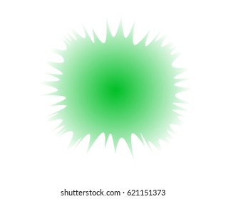Green blot for multiple design uses,