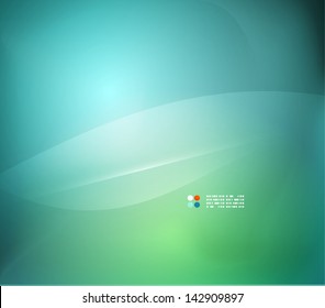 Green blue abstract background