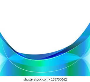 green and blue abstract background