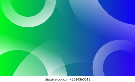green and blue abstract background