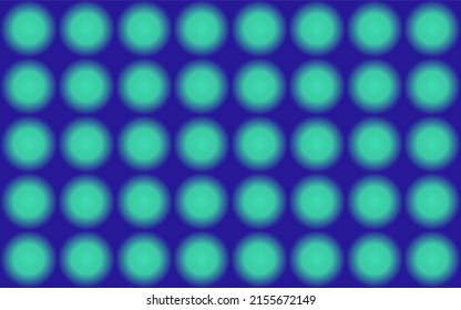 green and blue abstract vector gradient background with circles