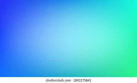 Fondo de malla de gradiente análogo verde y azul para papel de pared