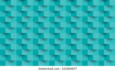 Green blue background, abstract seamless pattern.