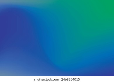 Grün, Blau und Farbkombination Farbverlauf Hintergrunddesign.