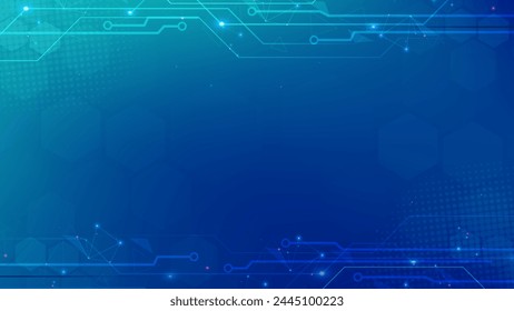 Fondo de la tecnología digital azul verde. Fondo futurista para varios proyectos de diseño como Sitios web, presentaciones, materiales impresos, publicaciones en redes sociales 