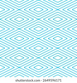 El punto azul verde se organiza en un diseño de estilo sin costuras repetido de patchwork de diamante para la impresión de tela o la pintura de la camiseta o la pared del telón de fondo