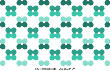 green blue dot , block square grid gradient design for fabric print, repeat seamless patter, checkerboard chess