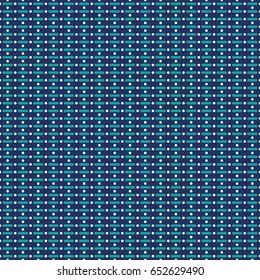 Green Blue Dot Dash Pattern