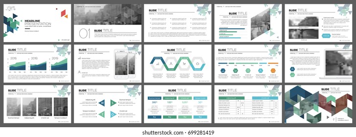 Green and blue elements for infographics on a white background. Presentation templates. Use in presentation, flyer and leaflet, corporate report, marketing, advertising, annual report, banner.
