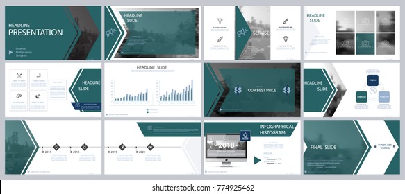 
Green, blue, elements of presentation templates, white background. Slide set.Regional infographic. Business presentations, corporate reports, marketing, advertising, annual report, booklets, font ba