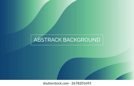 Fundo abstrato do gradiente verde e azul.