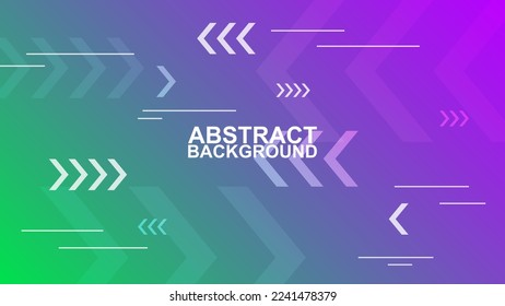 green and blue gradient abstract geometric line and triangle moving shape background vector illustrations EPS10. transfer, speed theme background