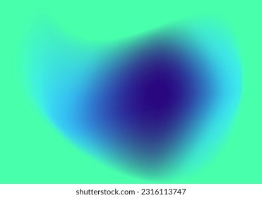 green and blue gradient background. Abstract gradation texture. Vector graphic illustration