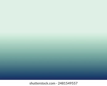 Green Blue Gradient Background. Glowing Noise Texture on Teal Green Blue Gradient