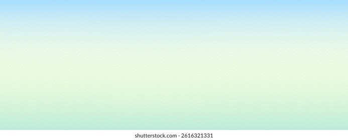 Green and blue gradient cheque watermark for certificate, voucher, money vector illustration