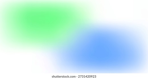 Design gradiente verde e azul em fundo branco com transições suaves, perfeito para composições digitais frescas, modernas, mínimas e inspiradas na natureza.