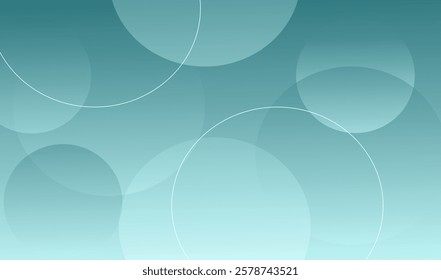 Green and Blue gradient with geometric design in abstract style , Vector illustration