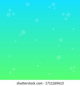 Green Blue Gradient Pattern Circles Vector Design