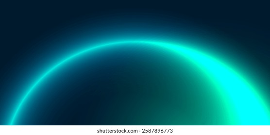 Green blue gradient technology digital speed connect background, abstract cyber nano information communication, innovation future tech data, internet network connection, Ai big data line illustration